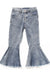 Kids Light Wash Denim Bell Bottom Pants - LECCE