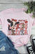 Kiss Me Heifer Cow T-Shirt - Funny Western Valentine's Tee - LECCE