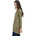 Knit Open Front Shawl Neck Cardigan - LECCE