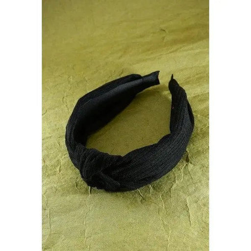 Knotted Corduroy Headband - LECCE
