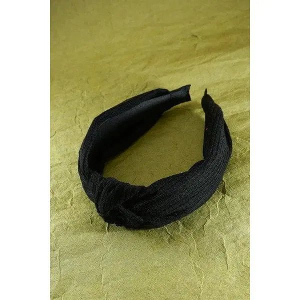 Knotted Corduroy Headband - LECCE