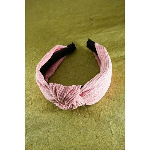 Knotted Corduroy Headband - LECCE