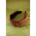 Knotted Corduroy Headband - LECCE
