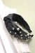 Knotted Faux Pearl Rhinestone Headband Hair Band - LECCE