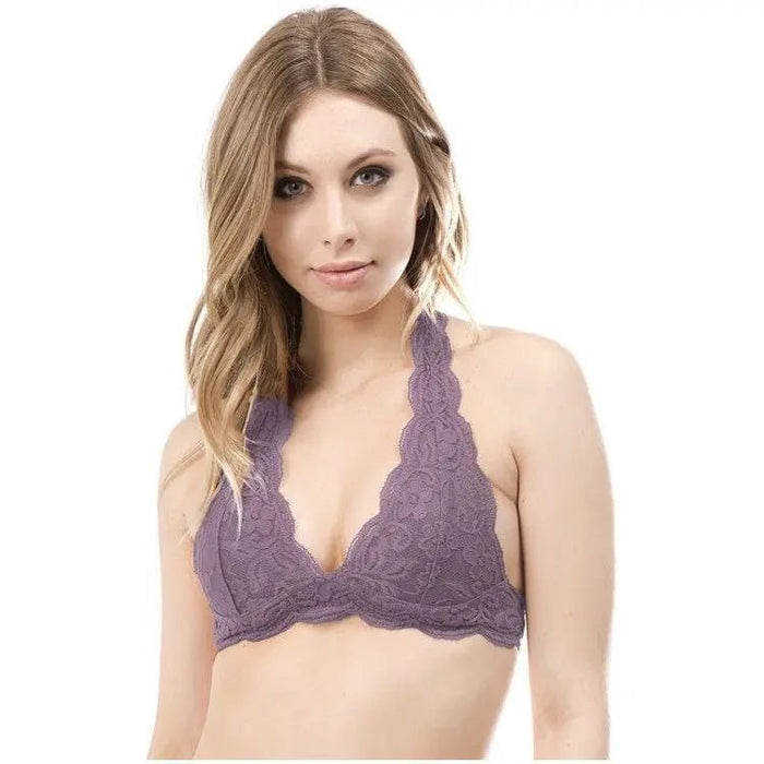 Lace Halter Bralette - LECCE