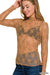 Lace See - through Layering Short Sleeve Top - LECCE
