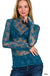 Lace See - through Layering Short Sleeve Top - LECCE