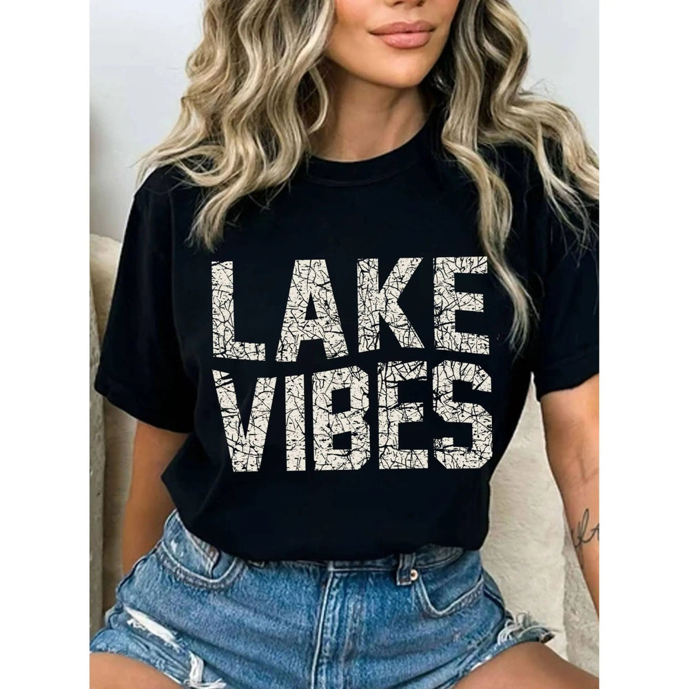 LAKE VIBES GRAPHIC TSHIRTS - LECCE