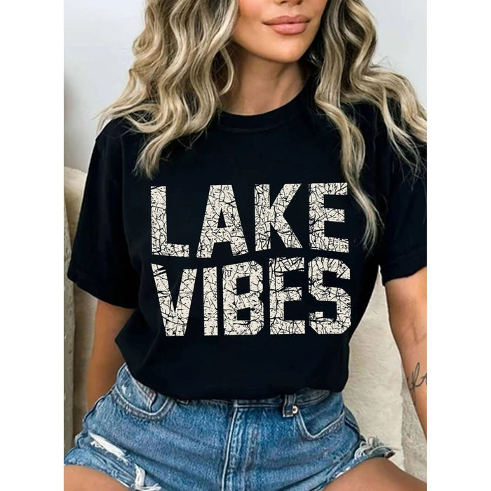 LAKE VIBES GRAPHIC TSHIRTS - LECCE