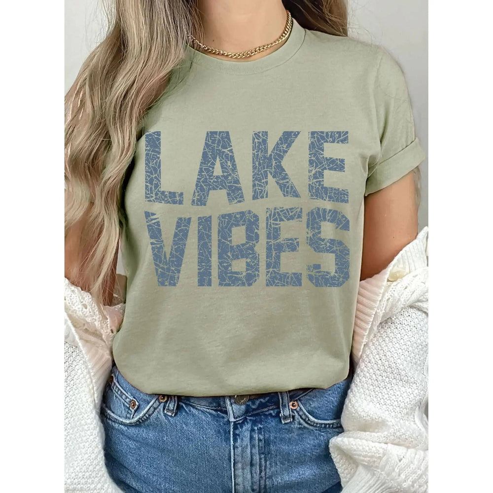 LAKE VIBES GRAPHIC TSHIRTS - LECCE