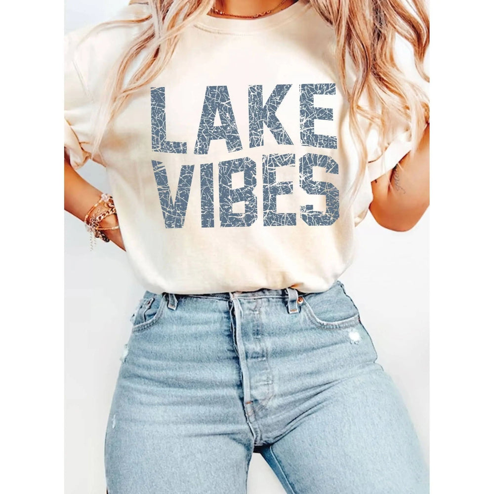 LAKE VIBES GRAPHIC TSHIRTS - LECCE