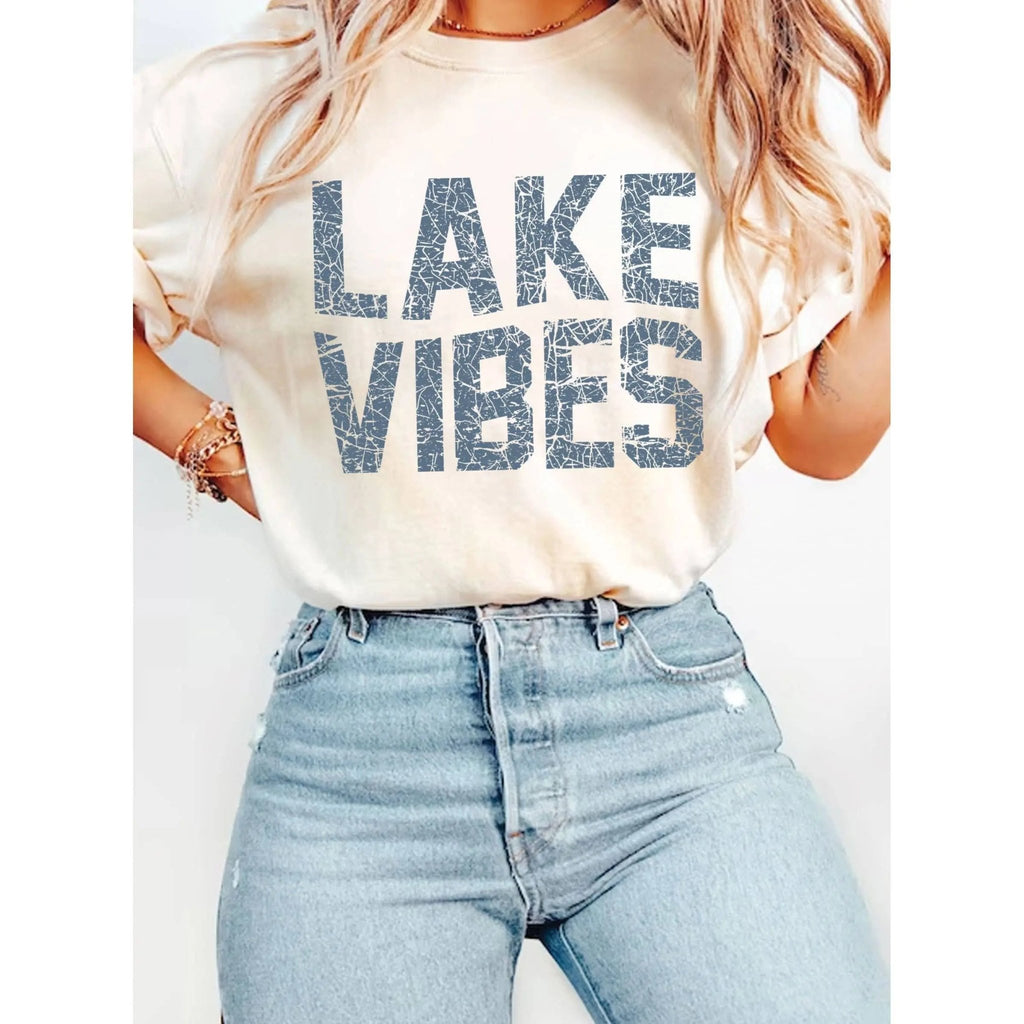 LAKE VIBES GRAPHIC TSHIRTS