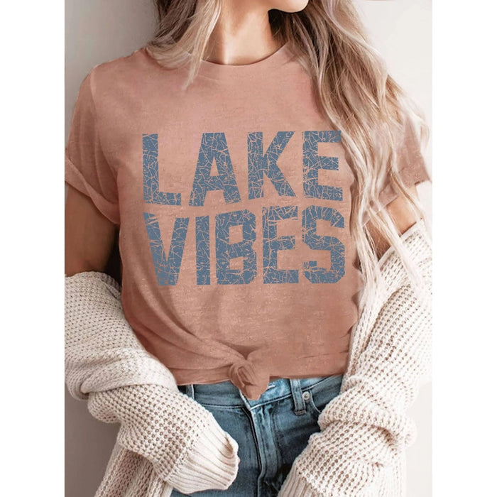 LAKE VIBES GRAPHIC TSHIRTS - LECCE