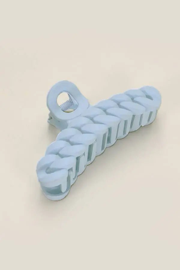 Large Matte Chain Hair claw Clips - LECCE