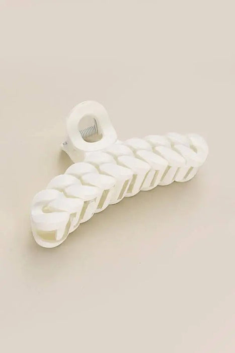 Large Matte Chain Hair claw Clips - LECCE
