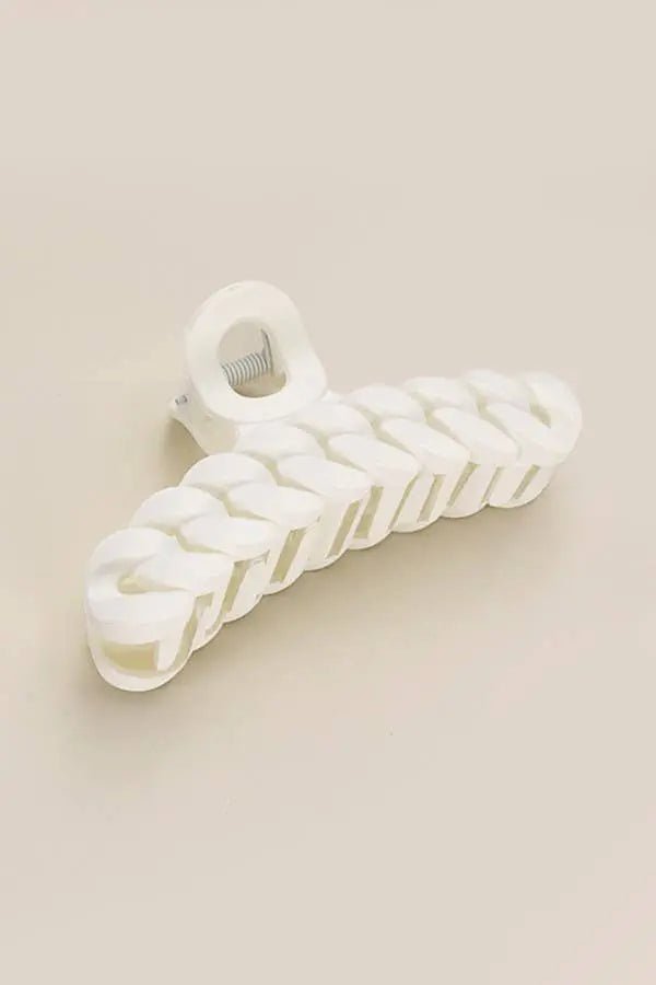 Large Matte Chain Hair claw Clips - LECCE
