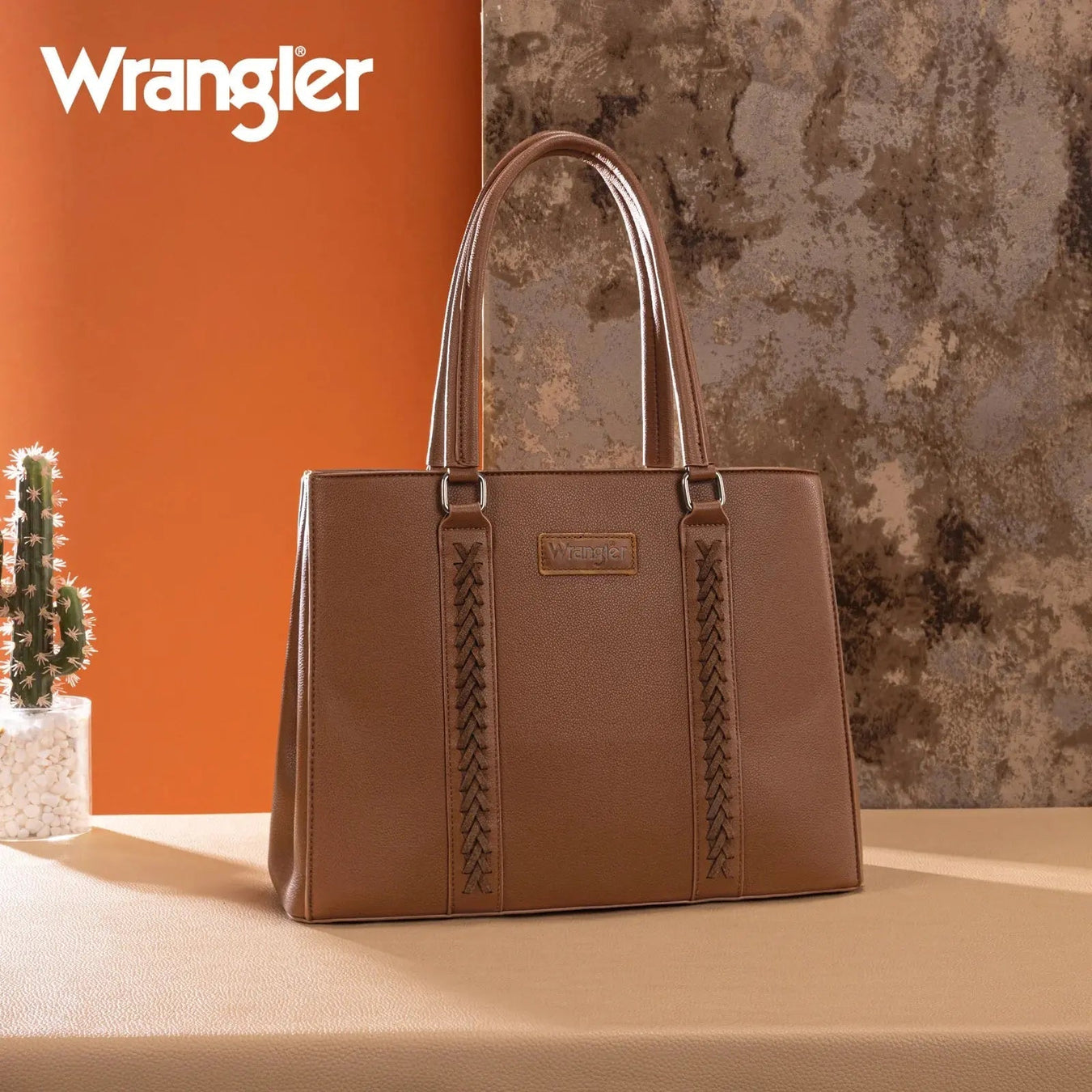 Wrangler Dual Compartment Tote handbag