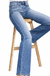New Mid-Rise Bootcut — white background view 1