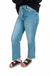 Petra Super High Rise Stretch Classic Straight Jeans — white background view 2