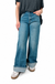 Risen High Rise Wide Leg Jeans — white background view 1