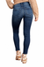 High Rise Band Detail Super Skinny Jeans — white background view 2