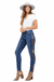 Judy Blue western print relaxed fit — white background view 1