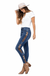 Judy Blue western print relaxed fit — white background view 2
