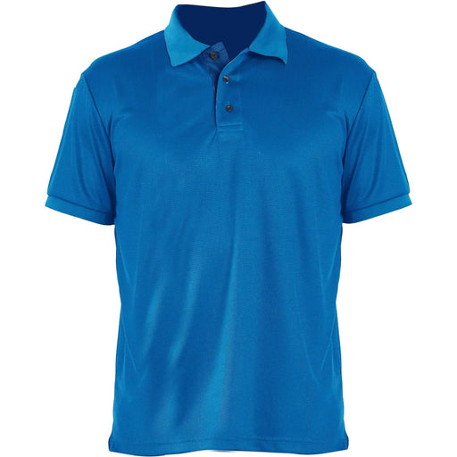 LeeHanTon Men's Short Sleeve Waffit Series Polo Shirt - LECCE