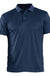 LeeHanTon Men's Short Sleeve Waffit Series Polo Shirt - LECCE