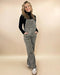 Leopard Denim Overalls - LECCE