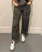 Leopard High Waist Barrel Jeans - LECCE