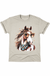 Leopard Sunglasses Horse Graphic Tee centered smaller on pure white background