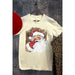 Leopard Print Back Secret Santa T-Shirt - LECCE