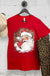 Leopard Print Back Secret Santa T-Shirt - LECCE
