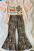 Leopard Prints Bell Bottom Girls Pant - LECCE