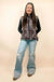 Leopard Quilted Puff Vest - LECCE