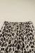 Leopard Wide Leg Cropped Pants - LECCE