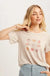 Lip Print Top - LECCE