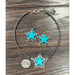Lone Star Turquoise Necklace Earrings Set - LECCE