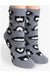 Luxury Soft Leopard Pattern Mini Crew Winter Socks - LECCE
