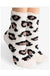 Luxury Soft Leopard Pattern Mini Crew Winter Socks - LECCE