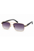 Luxury Striped Aviator Sunglasses - Purple