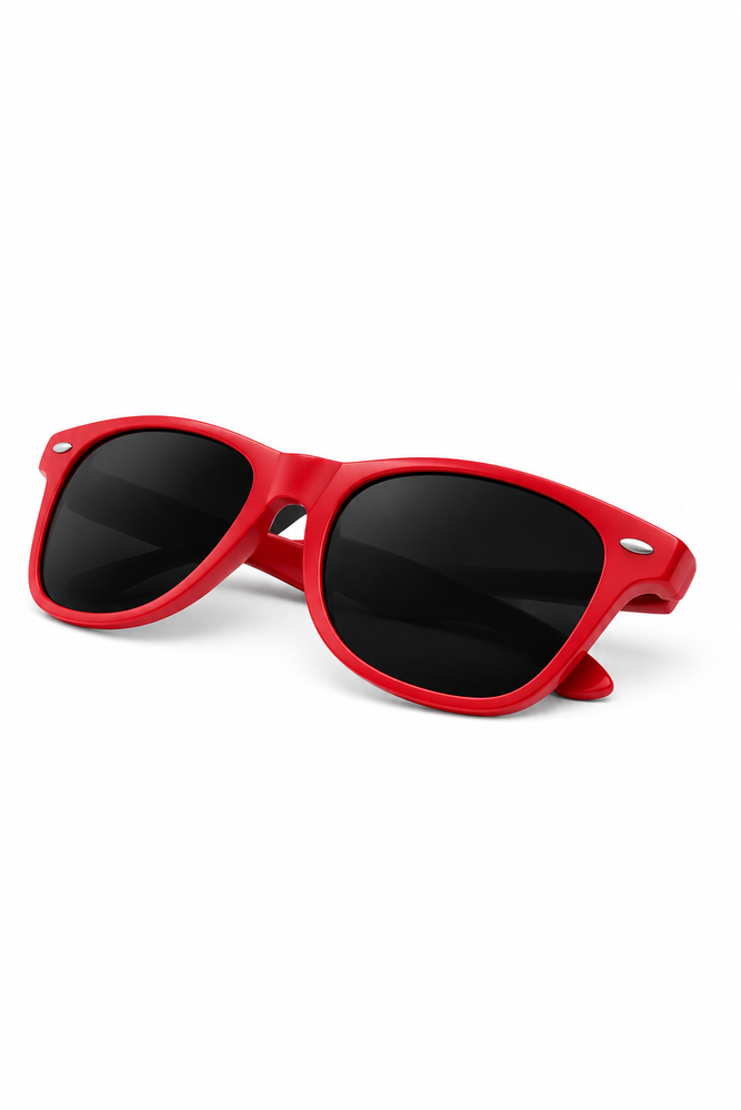 Maddox Neon Sunglasses - Red
