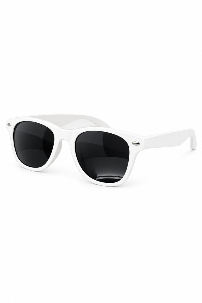 Maddox Neon Sunglasses - White