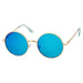 Medium Round Shades Flat Lens - LECCE