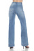 Medium wash wide-leg jeans alternate view