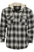 Men's Casual Button Up Flannel Shirt with Removable Hoodi - LECCE