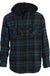 Men's Casual Button Up Flannel Shirt with Removable Hoodi - LECCE