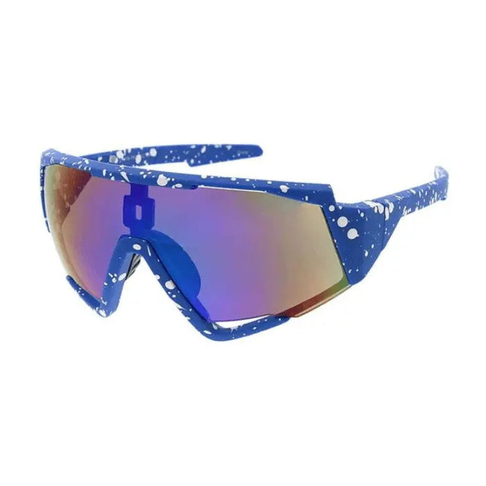 Men's Large Plastic Sport Sunglasses - LECCE