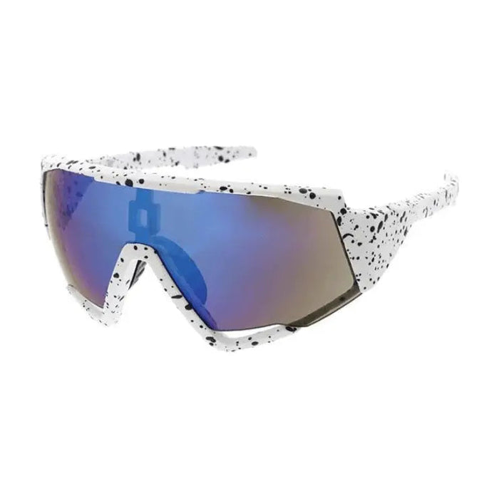Men's Large Plastic Sport Sunglasses - LECCE